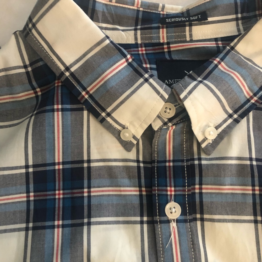 AE Seriously Soft Oxford Buttondown Shirt
